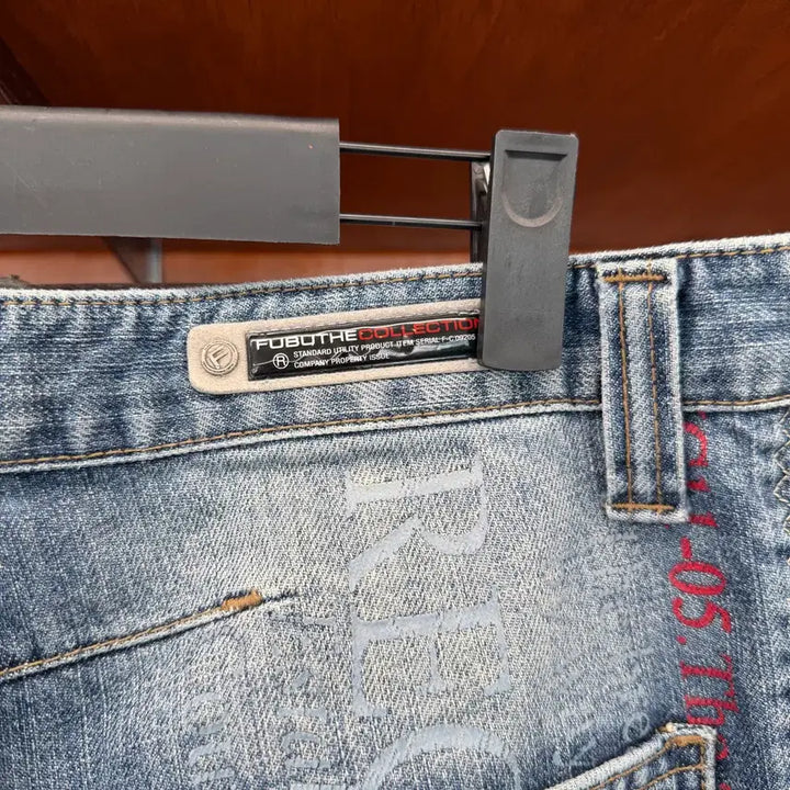 [BUNJANG] Fubu Old School Denim Jeans (Size 34) / 00s 후부 컬렉션 올드스쿨 데님 [ 34 ]