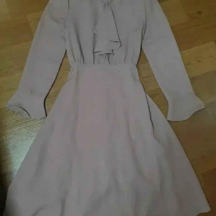 [BUNJANG] Purple Chiffon Frill Dress / (오늘특가) 퍼플 쉬폰 프릴 원피스