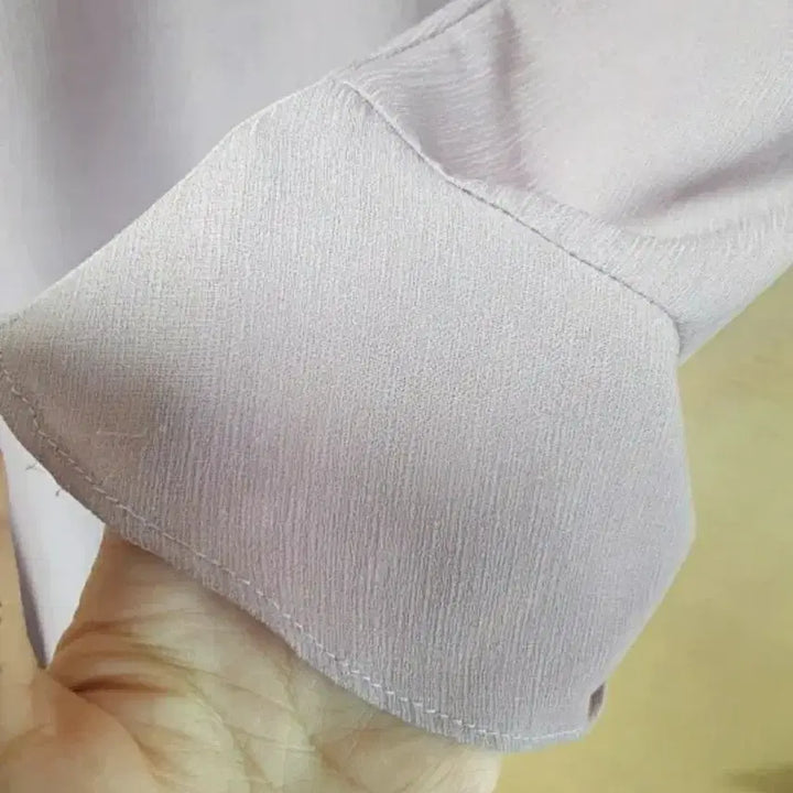 [BUNJANG] Purple Chiffon Frill Dress / (오늘특가) 퍼플 쉬폰 프릴 원피스