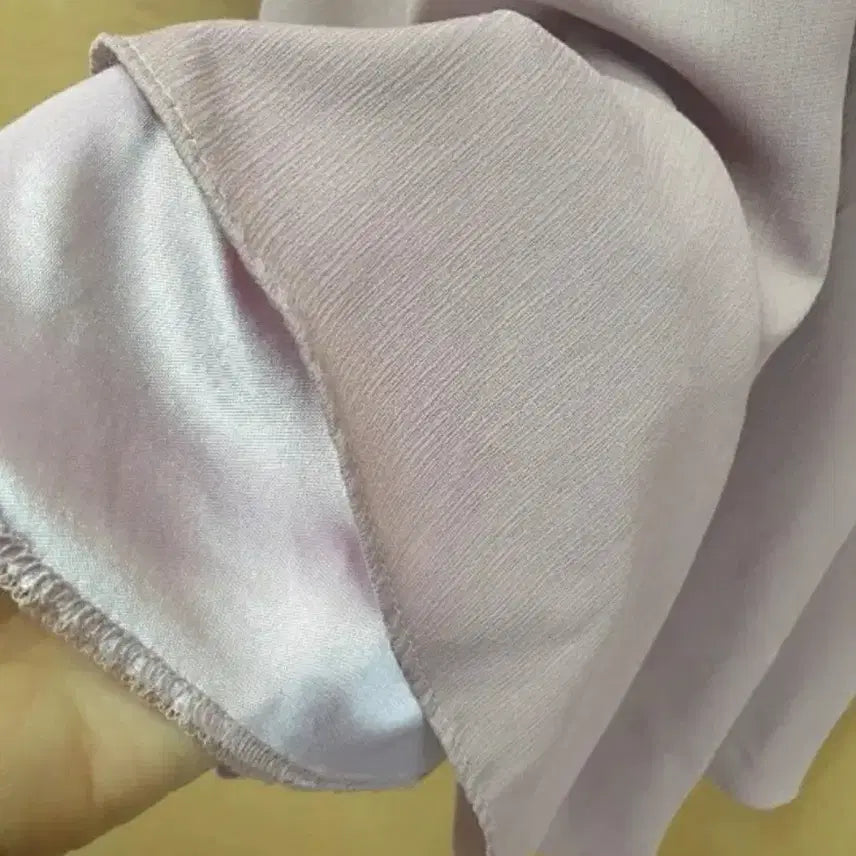 [BUNJANG] Purple Chiffon Frill Dress / (오늘특가) 퍼플 쉬폰 프릴 원피스
