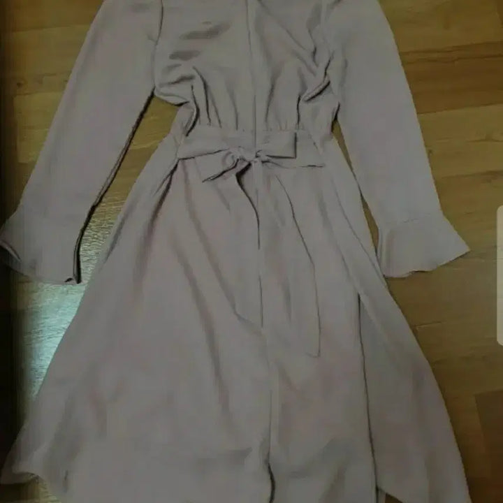 [BUNJANG] Purple Chiffon Frill Dress / (오늘특가) 퍼플 쉬폰 프릴 원피스