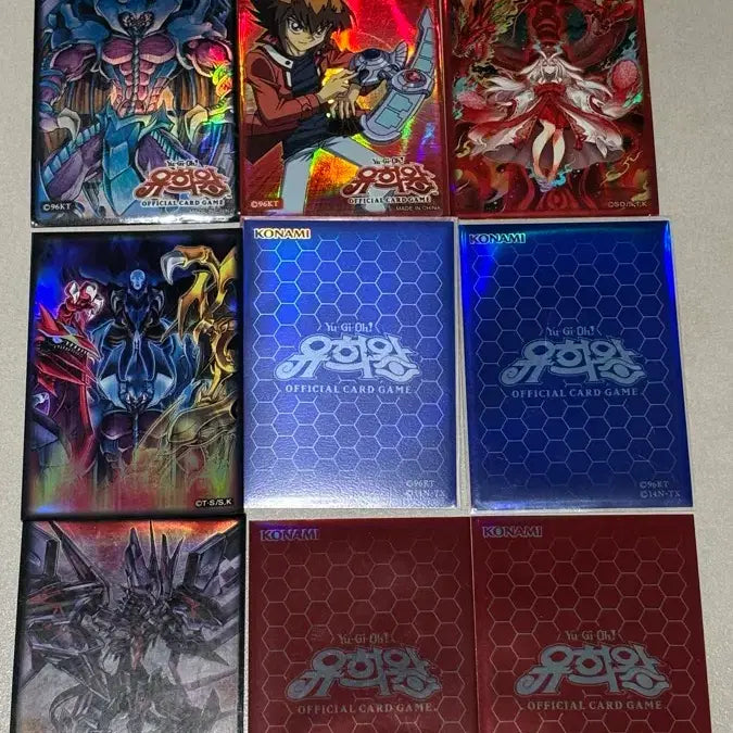 [BUNJANG] Yu-Gi-Oh! Protector Sleeves Bundle Set / 유희왕 프로텍터 슬리브 일괄판매
