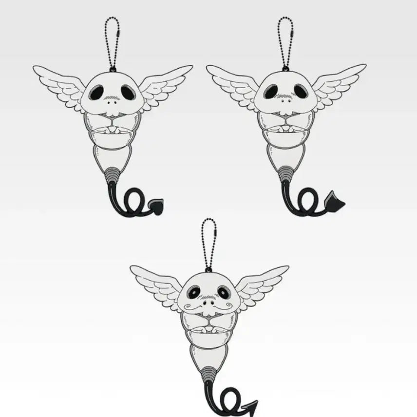 [BUNJANG] Jujutsu Kaisen Kogane Rubber Keyring Bundle Set / 주술회전 쿠지 K상 코가네 고무 키링 15cm 일괄 미개봉3개