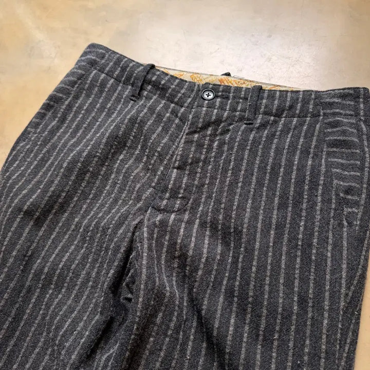 [BUNJANG] Votolo Charcoal Gray Wool Blend Trousers / VOTOLO 챠콜 그레이 울 혼방 트라우저 32 33