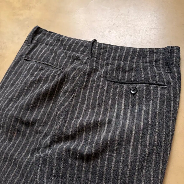 [BUNJANG] Votolo Charcoal Gray Wool Blend Trousers / VOTOLO 챠콜 그레이 울 혼방 트라우저 32 33