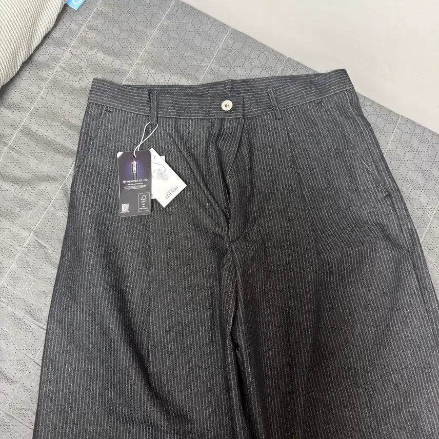 [BUNJANG] Stripe Denim Pants / (새상품)스트라이프 데님 바지
