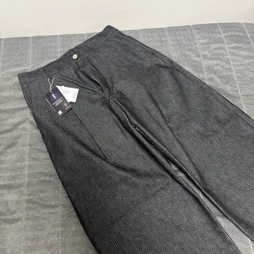 [BUNJANG] Stripe Denim Pants / (새상품)스트라이프 데님 바지