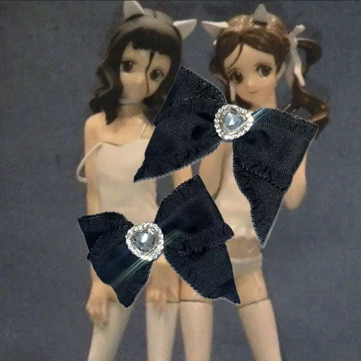 [BUNJANG] Mazs Hairpin Brooch Clip / 마즈 악세사리 헤어 머리핀 장식 브로치 집게형 지뢰계 양지뢰 양산형 고딕
