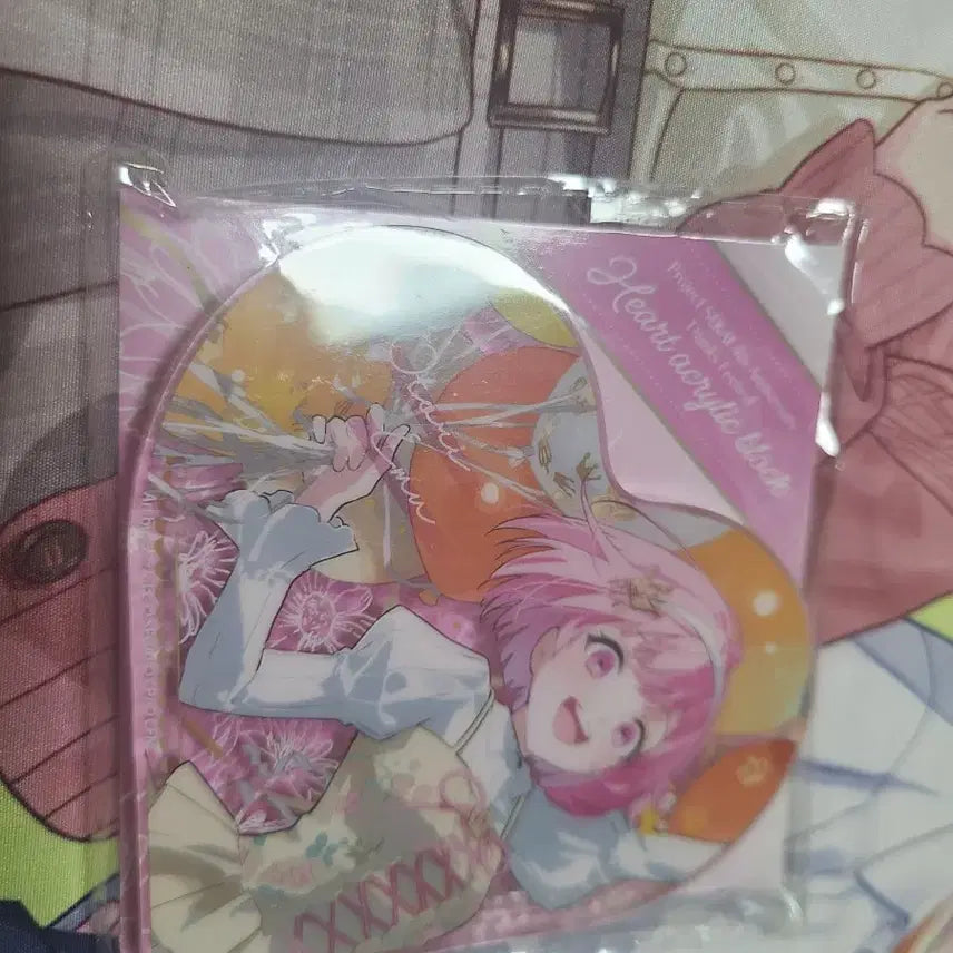 [BUNJANG] Project Sekai Emu Acrylic Heart Stand / 프세카 감사제 에무 하트아크릴