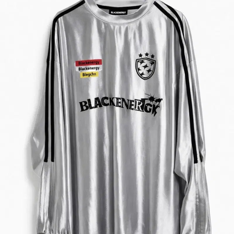 [SOLD OUT] Blackenergy 실버 롱 슬리브 티셔츠