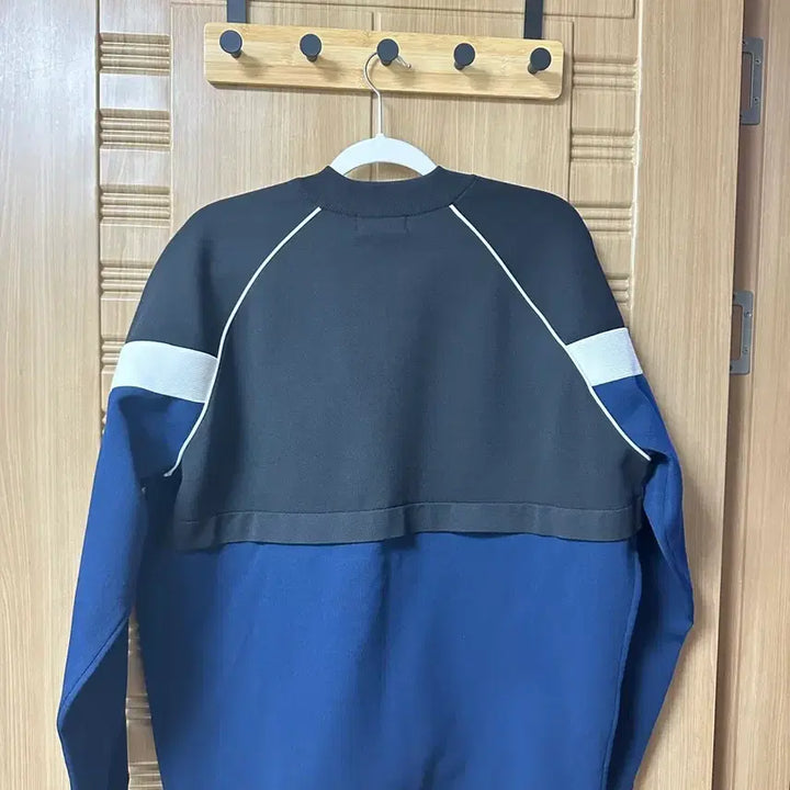 [SOLD OUT] 시스템옴므 배색 남성 블루종 스타일 자켓