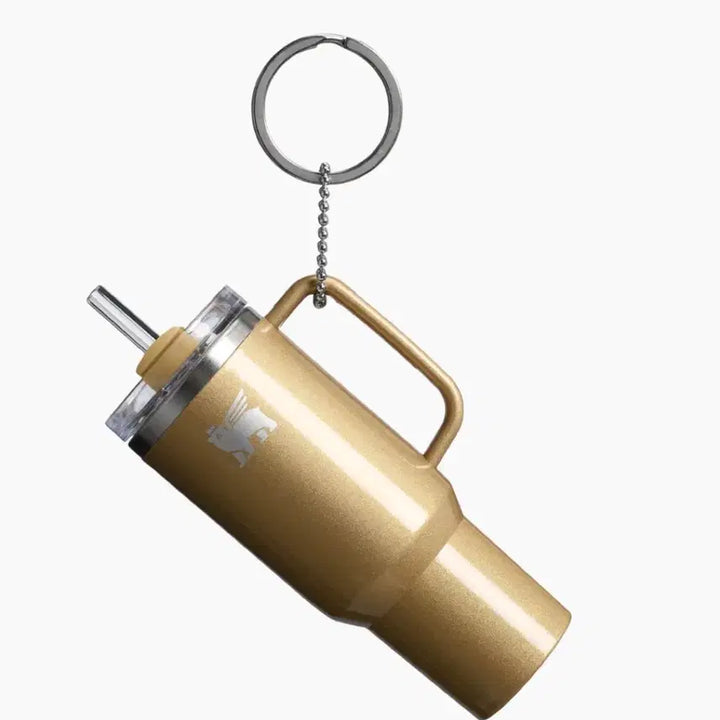 [BUNJANG] Stanley Quencher H2.0 Tumbler Keychain - Gold / 스탠리 퀜처 H2.0 텀블러 키체인 골드