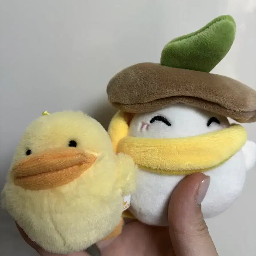 [BUNJANG] Chic Duck and Mushroom Keychain Set / 세트가격) 병아리 오리 버섯 키링