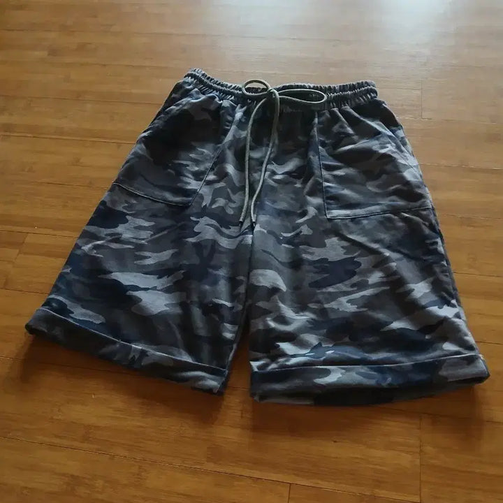 [BUNJANG] Camouflage 5-Part Shorts / 카모플라쥬 반바지 5부