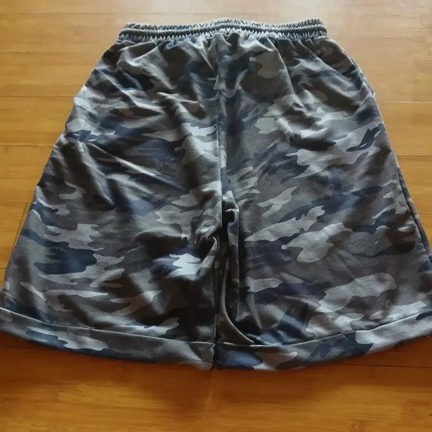 [BUNJANG] Camouflage 5-Part Shorts / 카모플라쥬 반바지 5부