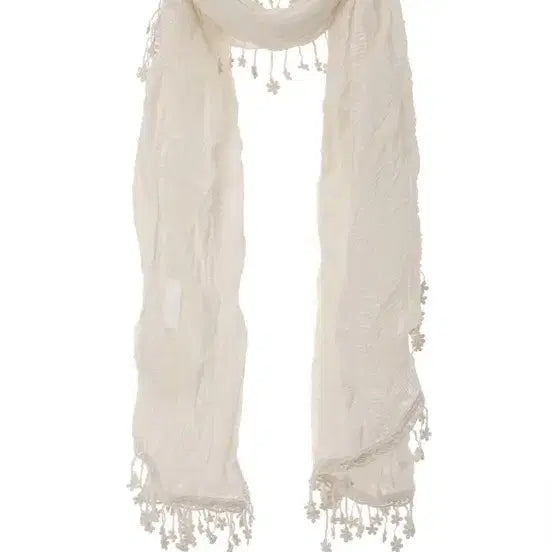 [BUNJANG] 3 Times Delling Tassel Scarf / 쓰리타임즈 델링 태슬 스카프