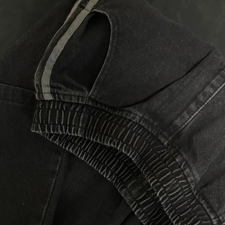 [BUNJANG] Slow and Track Line Denim Pants / 슬로우앤드 트랙라인 데님팬츠