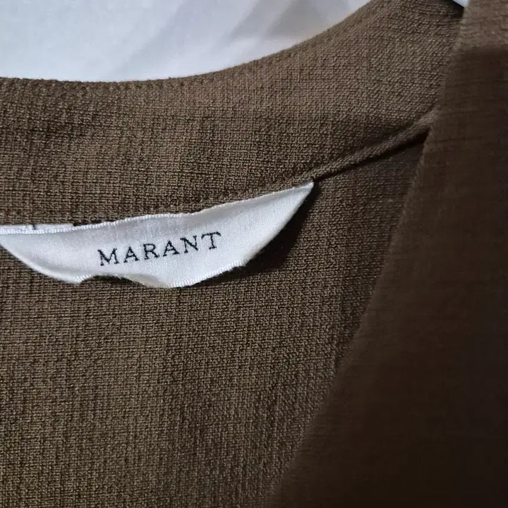 [SOLD OUT] 가격인하~~marant 브라운컬러 반팔 롱 원피스