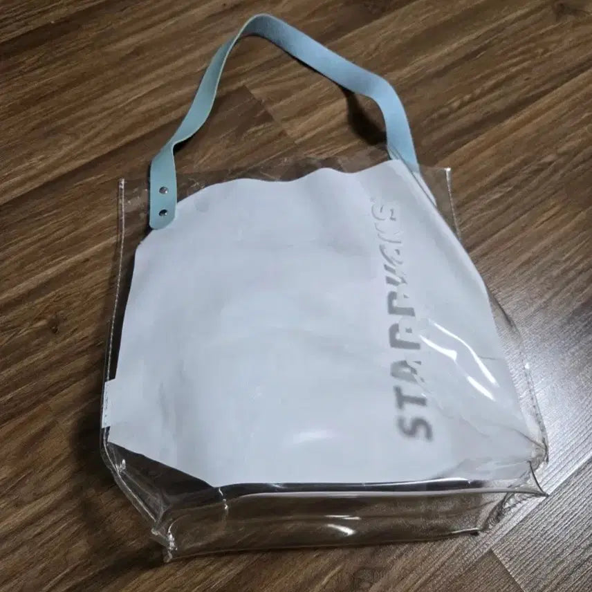 [BUNJANG] Starbucks Summer Transparent PVC Bag - Sky Blue / 스타벅스 여름 투명 PVC 가방 - 하늘색 [새상품]