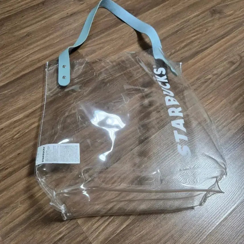 [BUNJANG] Starbucks Summer Transparent PVC Bag - Sky Blue / 스타벅스 여름 투명 PVC 가방 - 하늘색 [새상품]