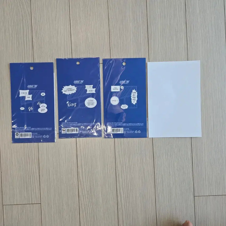 [BUNJANG] Gabage Time Dialogue Sticker 3-Piece Set / 가비지타임 대사 스티커 3종세트 + 서비스 스티커 1장