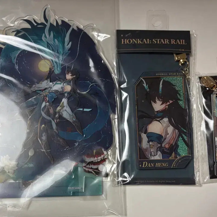 [BUNJANG] Honkai: Star Rail Dan Heng Acrylic Standee and Goods Bundle / 일괄)스타레일 음월 아크릴 굿즈