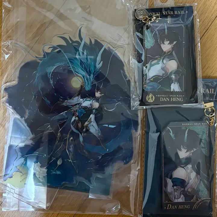 [BUNJANG] Honkai: Star Rail Dan Heng Acrylic Standee and Goods Bundle / 일괄)스타레일 음월 아크릴 굿즈