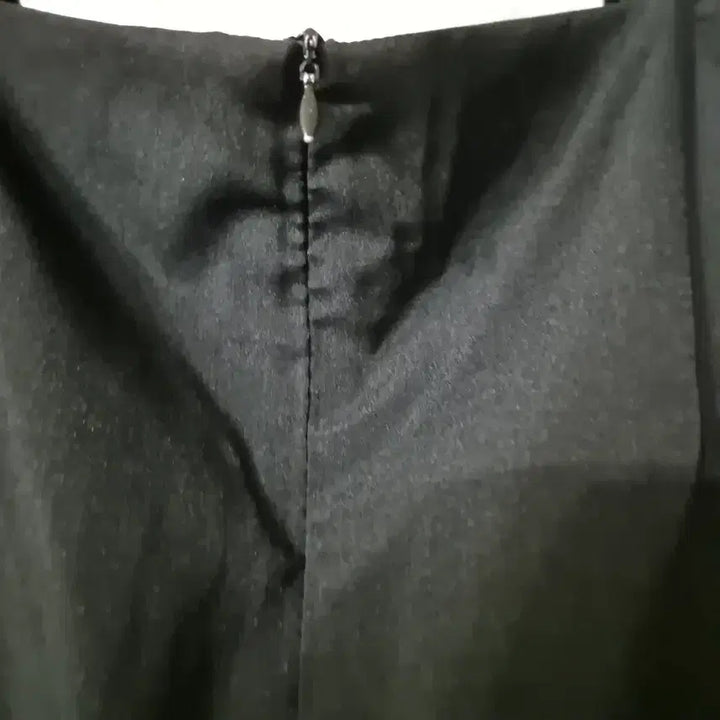 [BUNJANG] Imvely Black Puff Sleeve Long Dress / 임블리 블랙 퍼프 반팔 롱 원피스