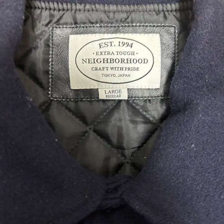 [BUNJANG] Neighborhood Stadium Jacket Navy L / 네이버후드 스타디움 자켓 네이비 L 팝니다