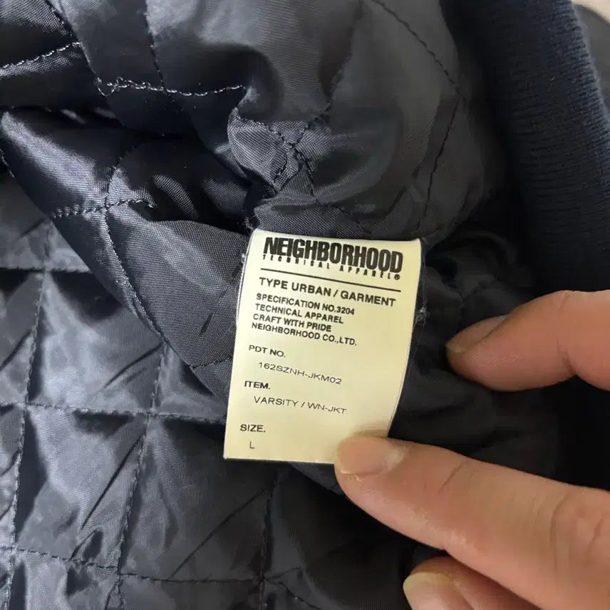 [BUNJANG] Neighborhood Stadium Jacket Navy L / 네이버후드 스타디움 자켓 네이비 L 팝니다