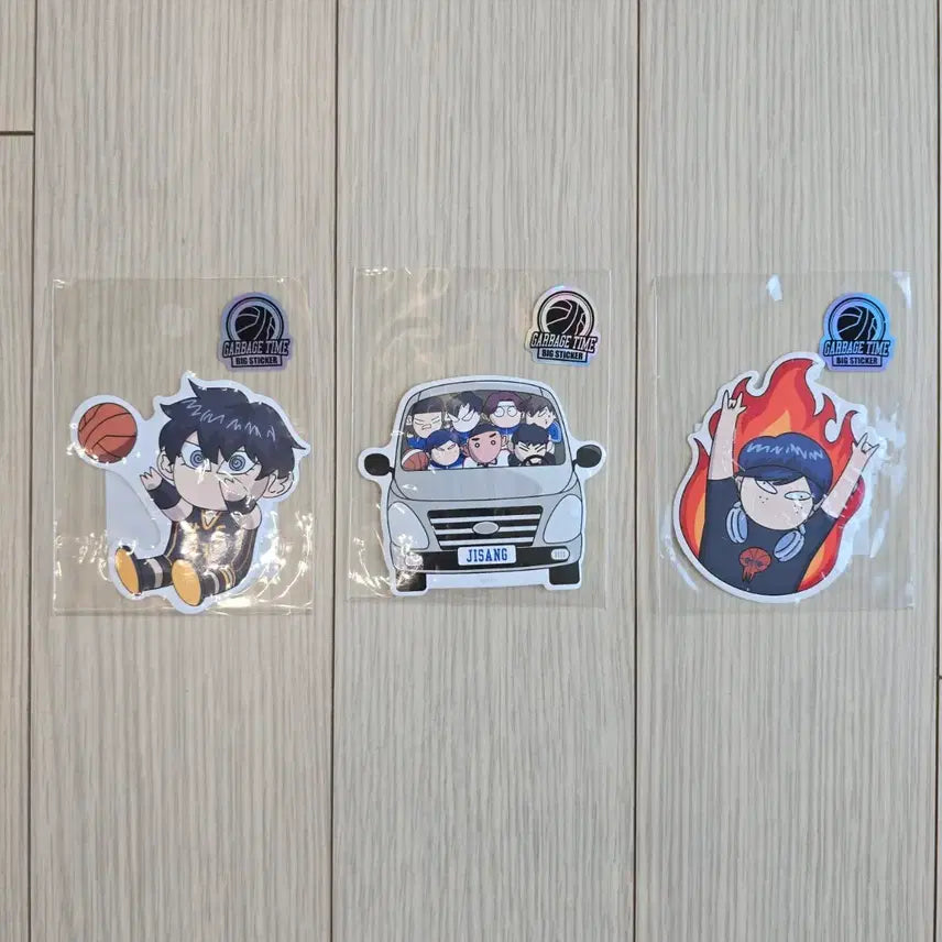 [BUNJANG] Gabage Time Big Sticker Bundle Set / 가비지타임 빅스티커 일괄