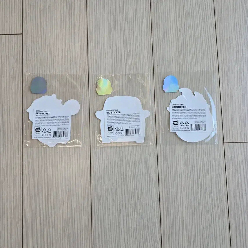 [BUNJANG] Gabage Time Big Sticker Bundle Set / 가비지타임 빅스티커 일괄