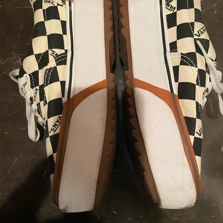 [BUNJANG] Vans Stacked Era Checkerboard Sneakers / 반스 스텍트에라 운동화