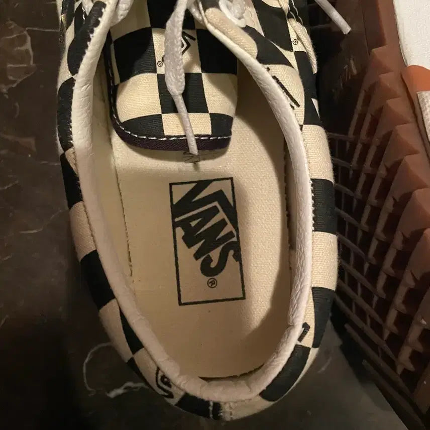 [BUNJANG] Vans Stacked Era Checkerboard Sneakers / 반스 스텍트에라 운동화