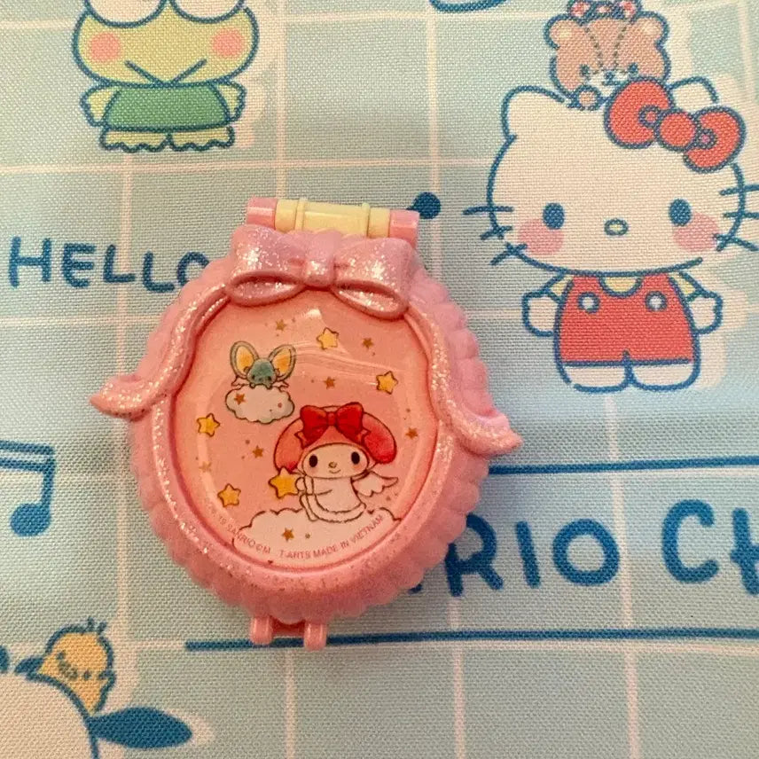 [BUNJANG] Can Elephant Sanrio Miniature Compact Mirror / 캔 엘리펀트 산리오 미니어처 콤팩트 미러 판매합니다