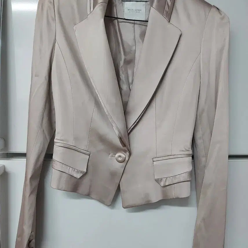 [BUNJANG] MojoSphin Satin Jacket / 모조에스핀 샤틴 자켓 44-55사이즈