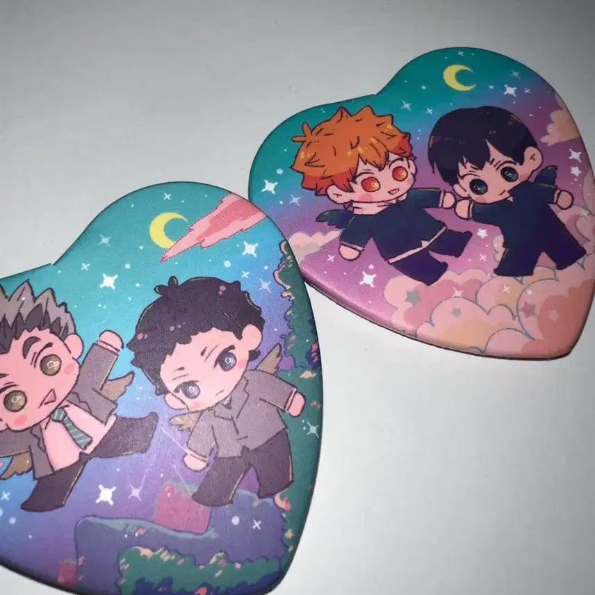 [BUNJANG] Haikyuu Unofficial Can Badge Bundle Set / 하이큐 비공굿 캔뱃지