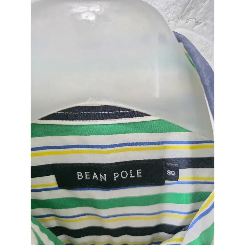 [BUNJANG] Beanpole Striped Shirt / M 빈폴 스트라이프 셔츠 남방 C697