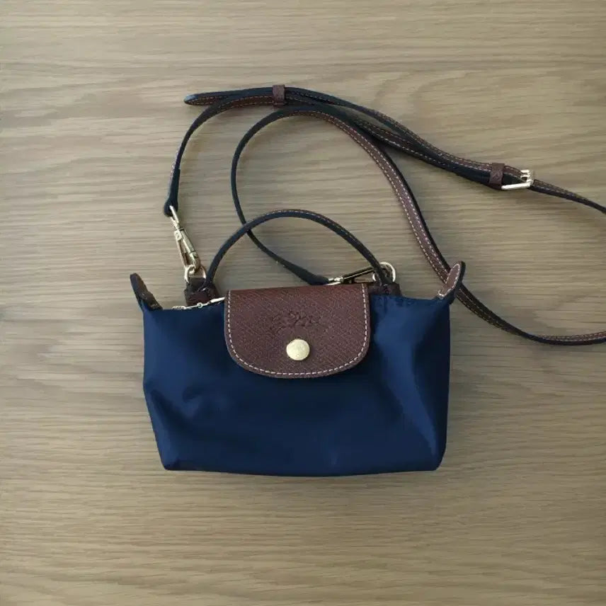 [BUNJANG] Longchamp Le Pliage Navy Pouch / 롱샴 르 플리아쥬 파우치 오리지날 네이비