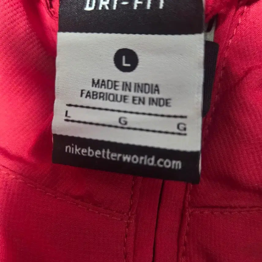 [BUNJANG] Nike Dri-FIT Red Windbreaker Jacket / 나이키 드라이핏 레드 바람막이 자켓