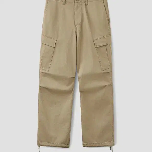 [BUNJANG] Unionblue M65 Wide Cargo Pants Beige / 유니온블루 M65 와이드 카고팬츠 베이지