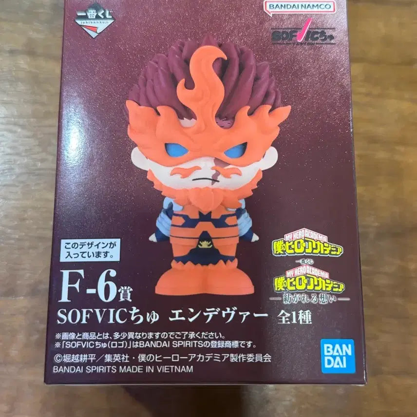 [BUNJANG] My Hero Academia Endeavor F-6 Figure / 나의 히어로 아카데미아 쿠지 엔데버 F-6 판매합니다