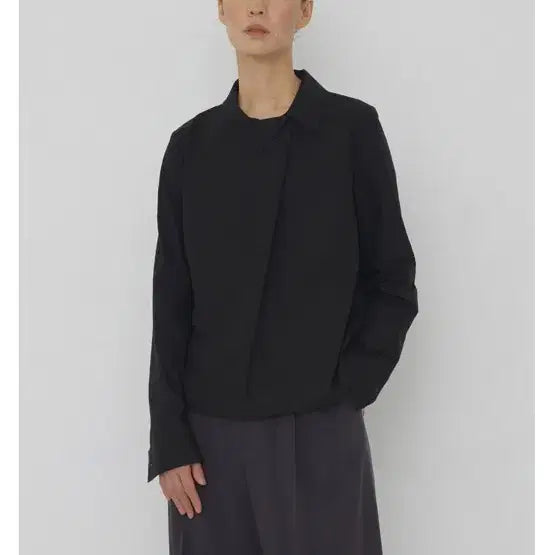 [BUNJANG] Manuelle et Guillaume Balanced Collar Shirt / (마누엘에기욤) Balanced collar shirt (새상품)