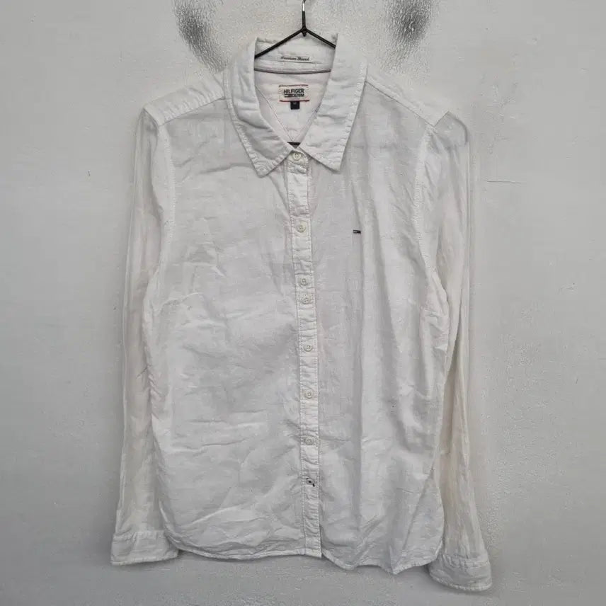 [SOLD OUT] [여성55 size] 타미힐피거 린넨 혼방 셔츠