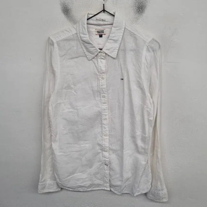 [SOLD OUT] [여성55 size] 타미힐피거 린넨 혼방 셔츠