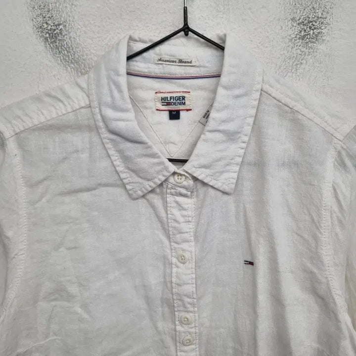 [SOLD OUT] [여성55 size] 타미힐피거 린넨 혼방 셔츠