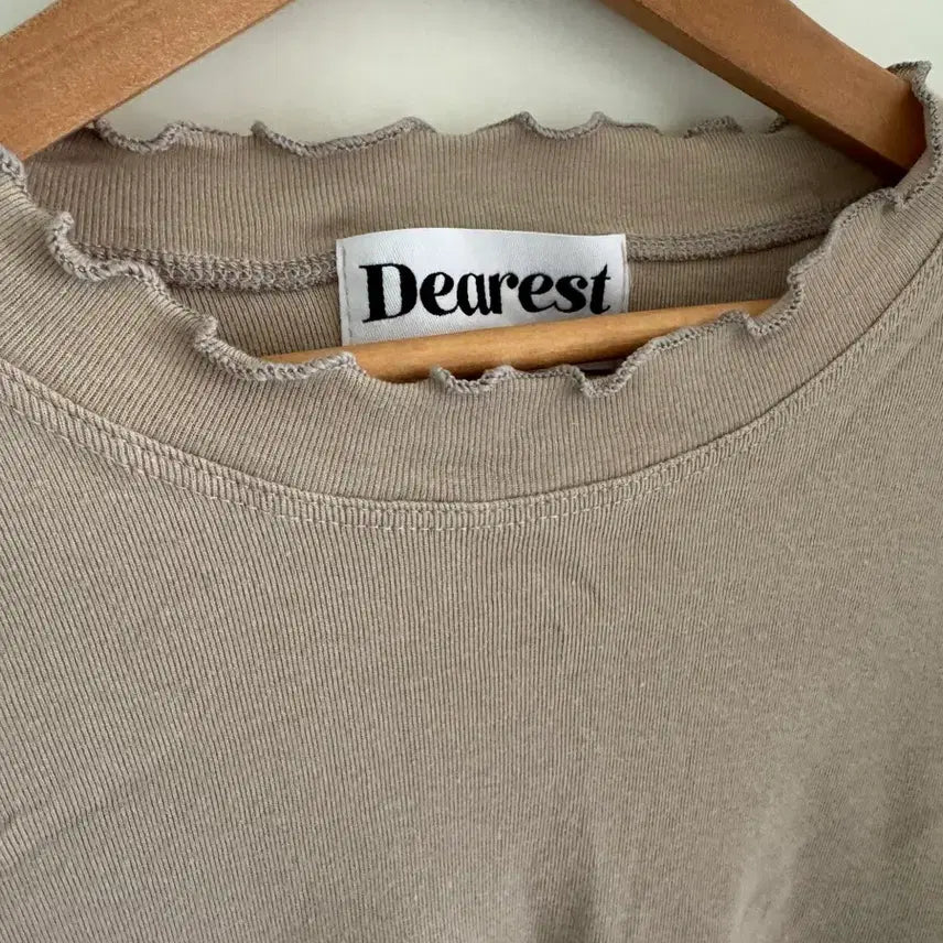 [BUNJANG] Maybebaby Dearlist Shirring Long Sleeve Top / 메이비베이비 디어리스트 셔링 긴팔티