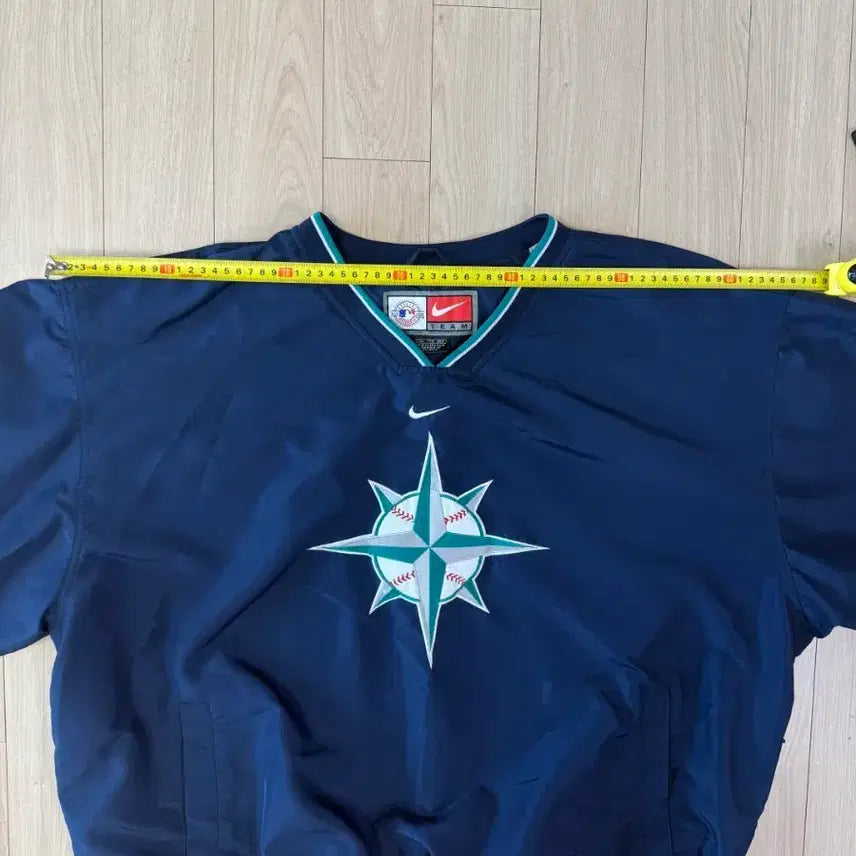 [BUNJANG] Nike Seattle Mariners Warm-up Jacket / 나이키 시에틀 매리너스 웜업 져지 바람막이