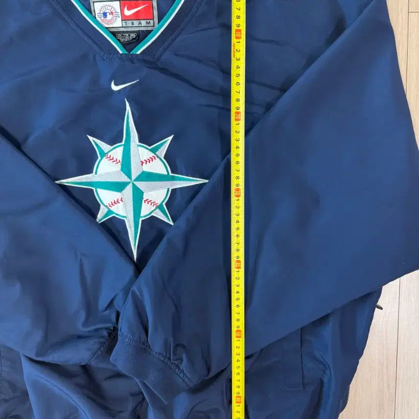 [BUNJANG] Nike Seattle Mariners Warm-up Jacket / 나이키 시에틀 매리너스 웜업 져지 바람막이