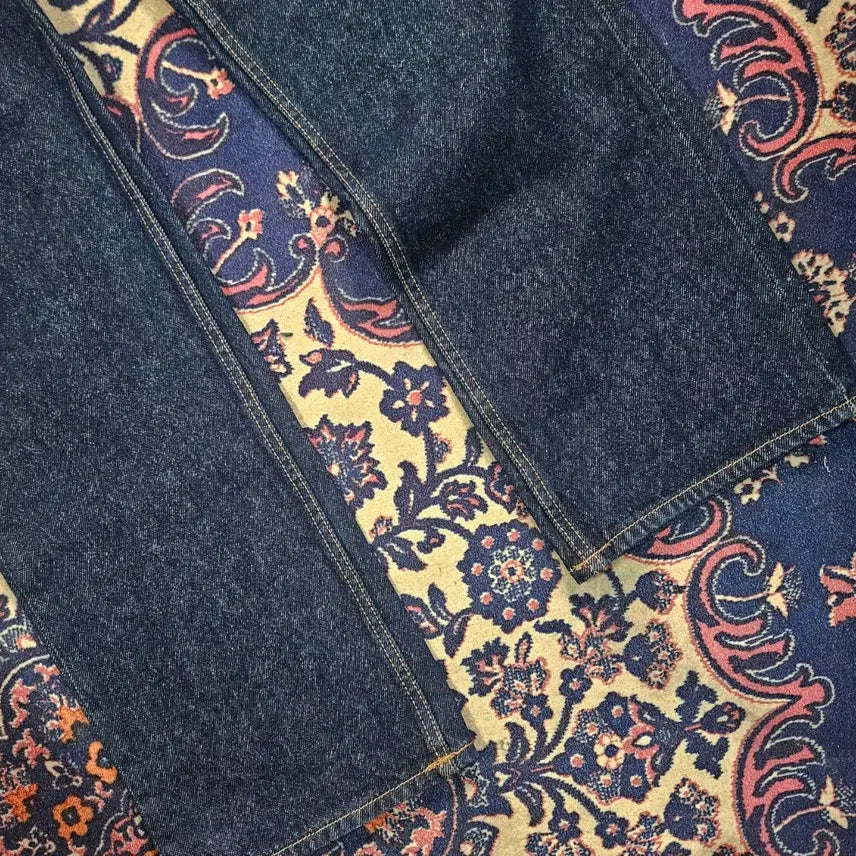 [BUNJANG] BERSHKA Slim Straight Raw Denim Jeans / 버쉬카(BERSHKA) 슬림 스트레이트 생지 데님 28size